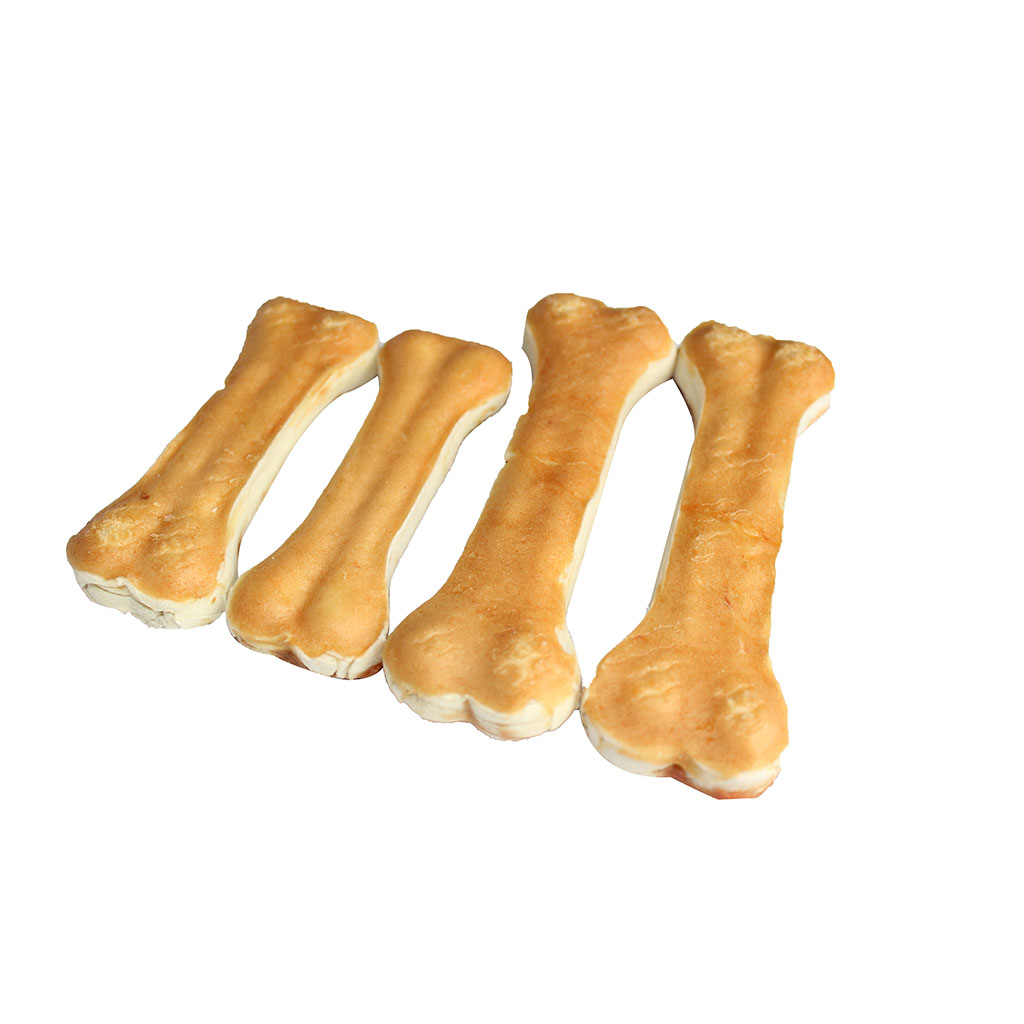 Chicken and Duck Rawhide Pressed Bone