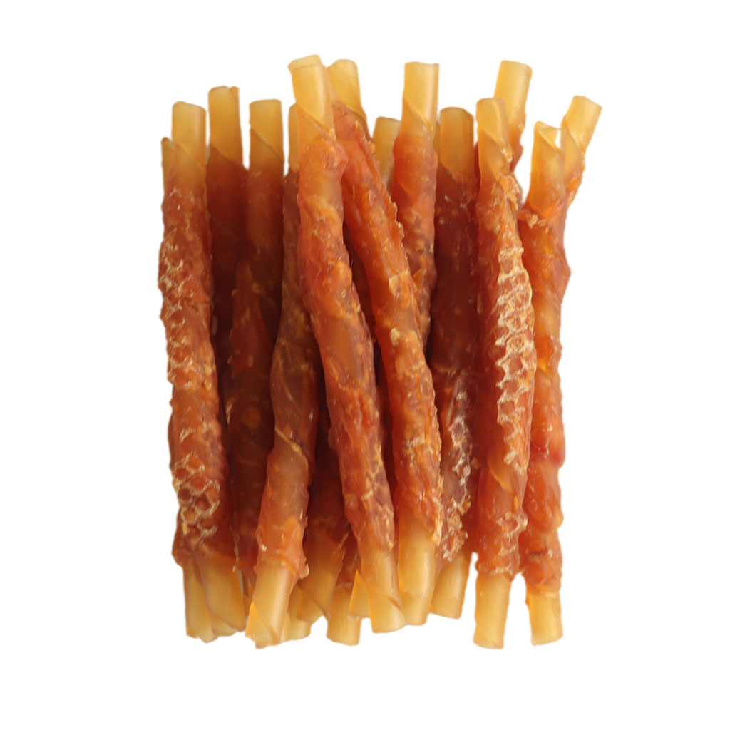 Chicken Wrapped Dental Twisted Stick