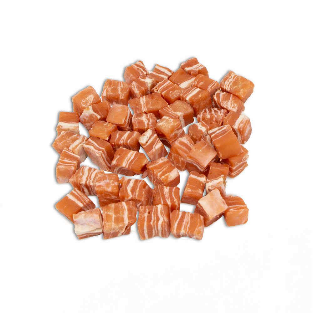 Marble Salmon Cubes