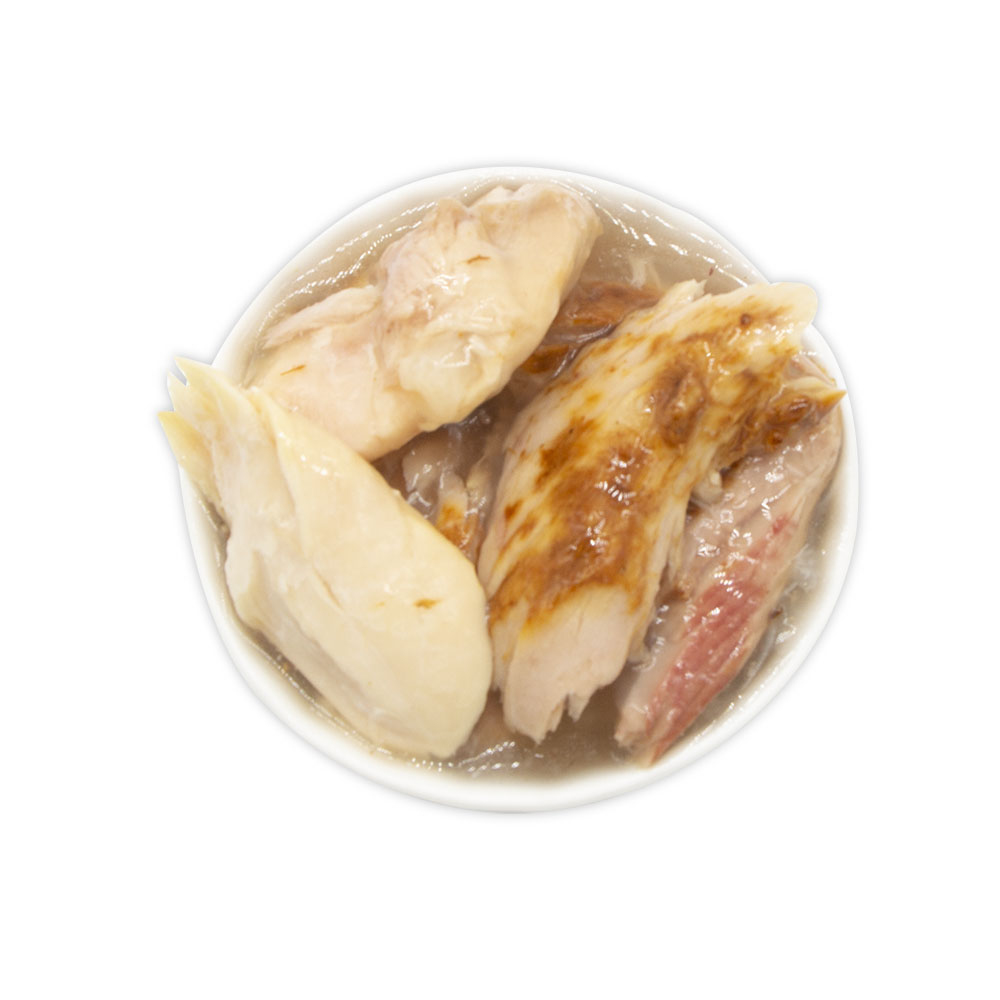Chicken Fillet Soup with Tuna