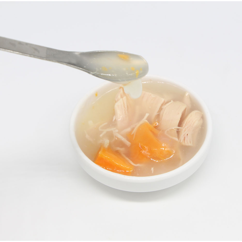 Chicken Fillet Soup with Sweet Potato