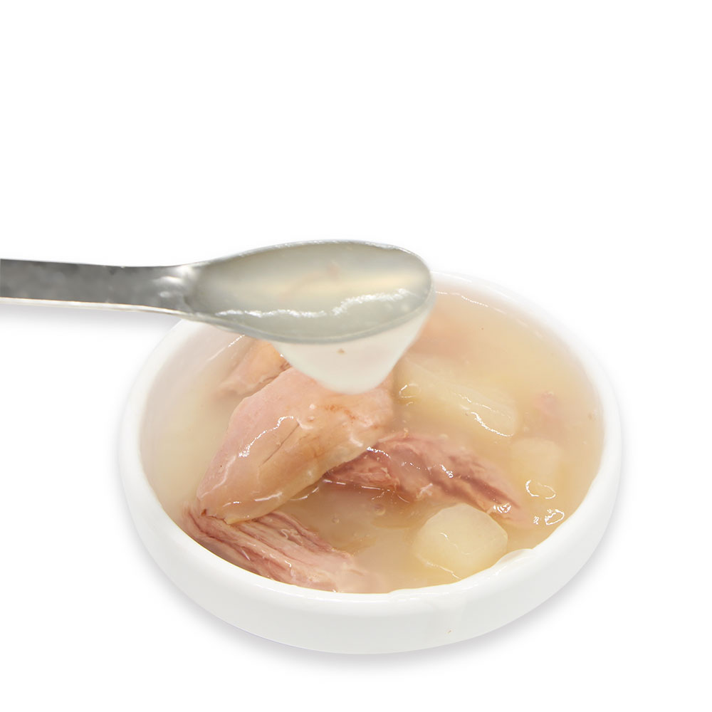 Duck Fillet Soup with Pea